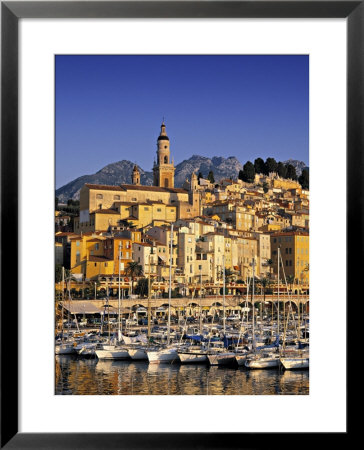 Menton, Cote D'azur, France by Gavin Hellier Pricing Limited Edition Print image