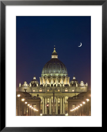 St. Peter's Basilica, The Vatican, Rome, Italy by Michele Falzone Pricing Limited Edition Print image