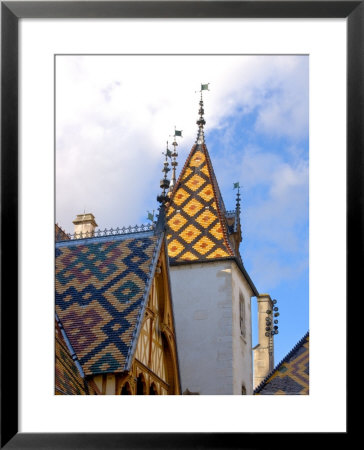 Hotel-Dieu Rooftops, Beaune, Burgundy, France by Lisa S. Engelbrecht Pricing Limited Edition Print image