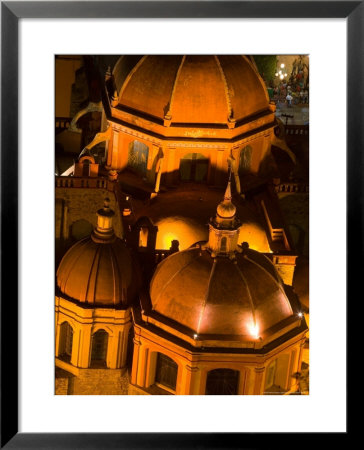Night View Of Church Of San Diego, Guanajuato, Mexico by Julie Eggers Pricing Limited Edition Print image