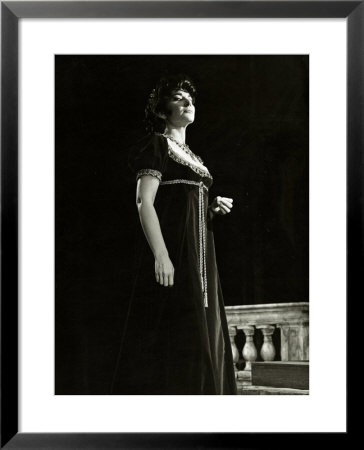 Maria Callas As Floria In Tosca, The Most Renowned Opera Singer Of The 1950S by Houston Rogers Pricing Limited Edition Print image