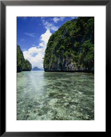 Big Lagoon At Miniloc Island, Bacuit Archipelago, Miniloc Island, Palawan, Philippines by John Pennock Pricing Limited Edition Print image