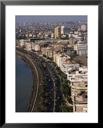 Marine Drive Seafront, Mumbai, India by Chris Mellor Pricing Limited Edition Print image