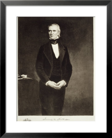 James K. Polk by George Peter Alexander Healy Pricing Limited Edition Print image