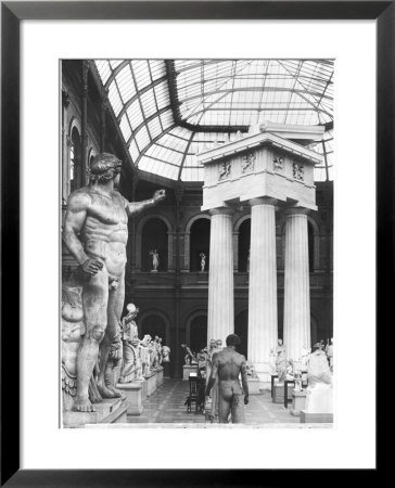 Ecole Nationale Des Beaux-Arts, Palais Des Etudes, The Glass Courtyard, C.1890-99 by Adolphe Giraudon Pricing Limited Edition Print image