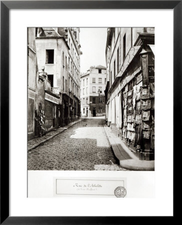 Rue De L'arbalete, From The Rue Mouffetard, Paris, 1858-78 by Charles Marville Pricing Limited Edition Print image