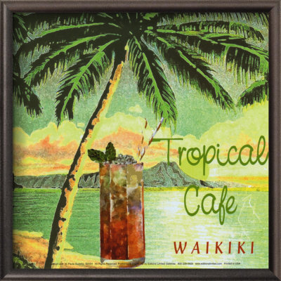 Tropical Cafe by Paula Scaletta Pricing Limited Edition Print image