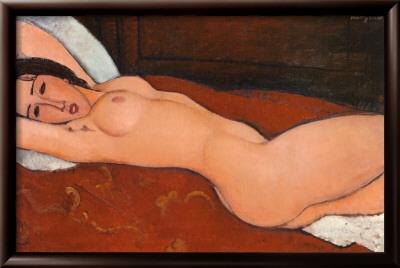Reclining Nude by Amedeo Modigliani Pricing Limited Edition Print image