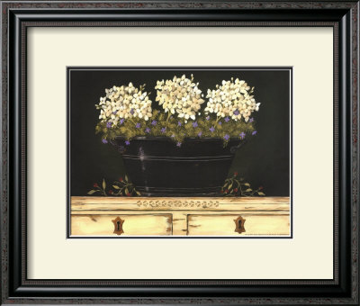 Floral W/Hydrengia by Jo Moulton Pricing Limited Edition Print image