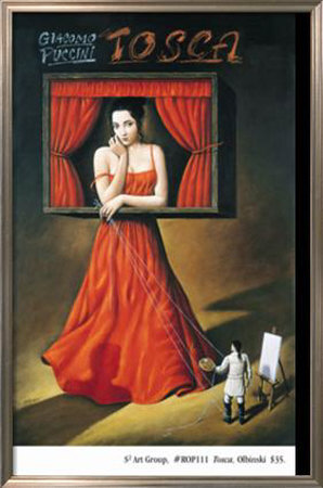 Tosca by Rafal Olbinski Pricing Limited Edition Print image