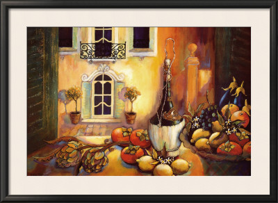 A Kitchen In Tuscany by Karel Burrows Pricing Limited Edition Print image