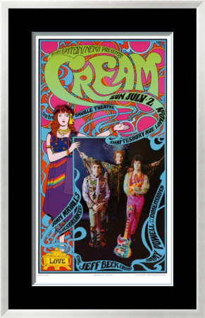 Cream Saville Concert  - (Lithograph) by Karl Ferris Pricing Limited Edition Print image