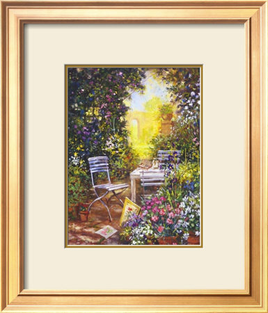 Artist's Corner by Richard Telford Pricing Limited Edition Print image