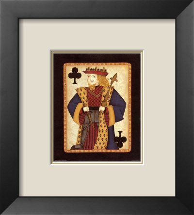 King Of Clubs by Abigail Kamelhair Pricing Limited Edition Print image