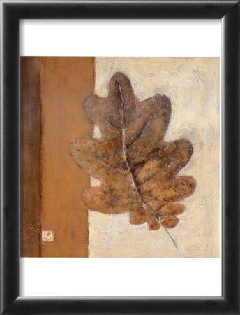 Leaf Impression - Umber by Ursula Salemink-Roos Pricing Limited Edition Print image