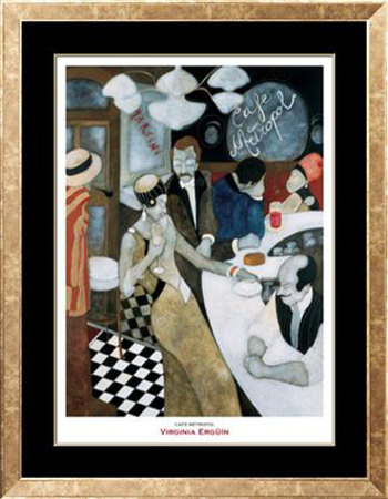 Cafe Metropol by Virginia Ergüín Pricing Limited Edition Print image