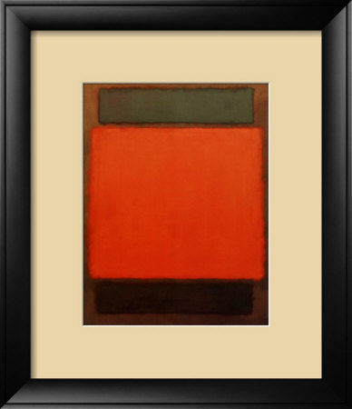 Orange, Brown by Mark Rothko Pricing Limited Edition Print image