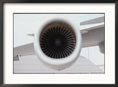 A Close View Of The Intake Section Of A Jet Engine by Stephen St. John Pricing Limited Edition Print image