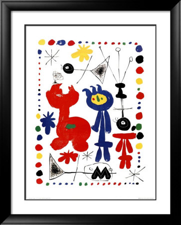 Personnage Et Oiseaux by Joan Miró Pricing Limited Edition Print image