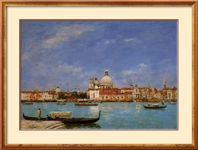 Venice/Santa Maria Della Salute From... by Eugène Boudin Pricing Limited Edition Print image