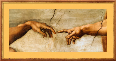 Creazione Di Adamo by Michelangelo Buonarroti Pricing Limited Edition Print image