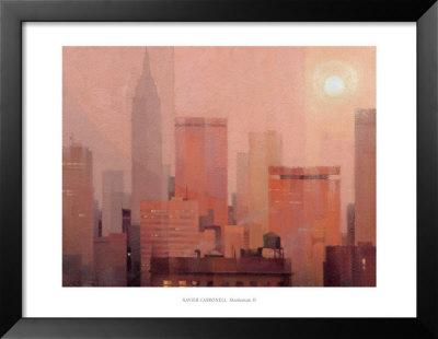 Manhattan Ii by Xavier Carbonell Pricing Limited Edition Print image