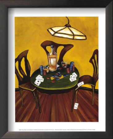 Poker Nite by Krista Sewell Pricing Limited Edition Print image