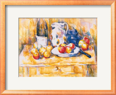 Still Life With Apples by Paul Cezanne Pricing Limited Edition Print image