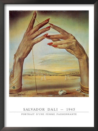 Portrait D'une Femme Passionate 1945 by Salvador Dalí Pricing Limited Edition Print image