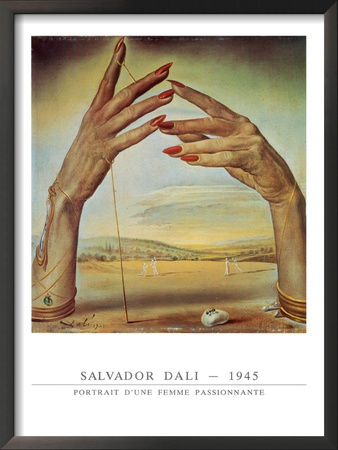 Portrait D'une Femme Passionate 1945 by Salvador Dali Pricing Limited Edition Print image