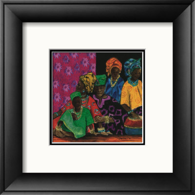 Yoruban Family by Consuelo Gamboa Pricing Limited Edition Print image