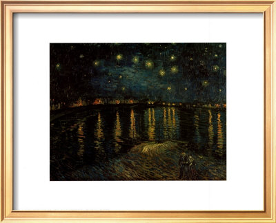 Starry Night Over The Rhone, C.1888 by Vincent Van Gogh Pricing Limited Edition Print image