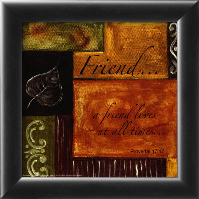 Words To Live By, Decor***Friend by Debbie Dewitt Pricing Limited Edition Print image