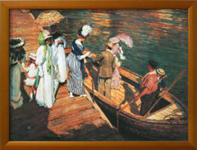 The Ferry by Emanuel Phillips Fox Pricing Limited Edition Print image