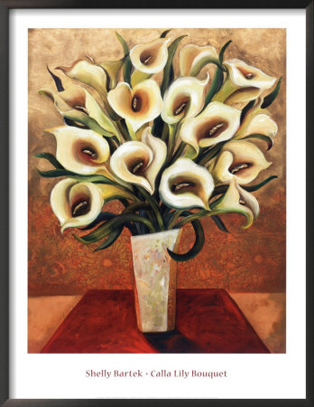 Calla Lily Bouquet by Miroslav Bartak Pricing Limited Edition Print image