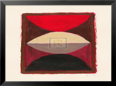 Red On Black by B O'casey Pricing Limited Edition Print image