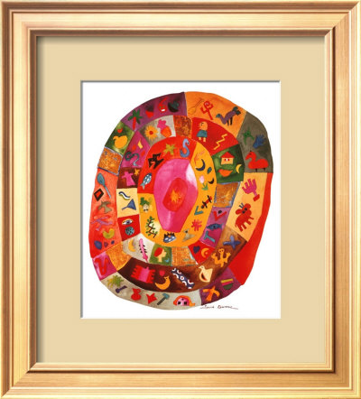 Labyrinth Medallion by Sylvia Edwards Pricing Limited Edition Print image