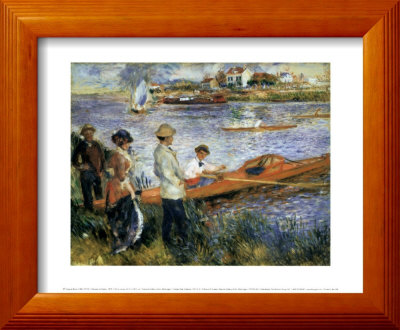Oarsmen At Chatou by Pierre-Auguste Renoir Pricing Limited Edition Print image