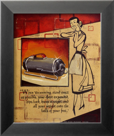 When Vacuuming Mini by Rob Croxford Pricing Limited Edition Print image