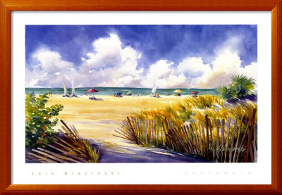 Beachwalk by Lois Brezinski Pricing Limited Edition Print image