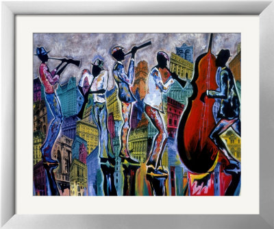 Jazz Reflections I by Corey Barksdale Pricing Limited Edition Print image