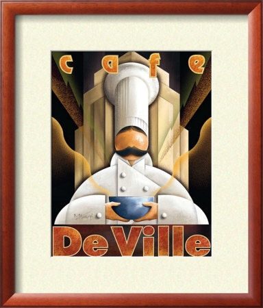 Cafe De Ville by Michael L. Kungl Pricing Limited Edition Print image