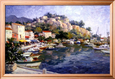 Village Marina by Louise Demore Pricing Limited Edition Print image