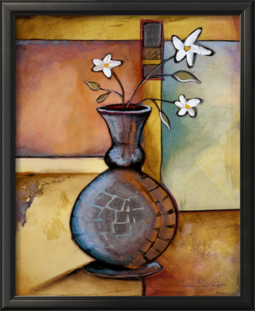 Blue Vase Ii by Marie Frederique Pricing Limited Edition Print image
