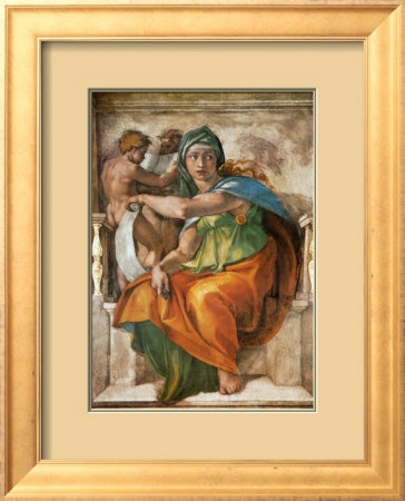 Woman Shaking Out Tent Cover by Michelangelo Buonarroti Pricing Limited Edition Print image
