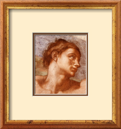 Sistine Chapel-Adam by Michelangelo Buonarroti Pricing Limited Edition Print image
