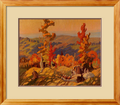 Autumn In The Northland by Franklin Carmichael Pricing Limited Edition Print image