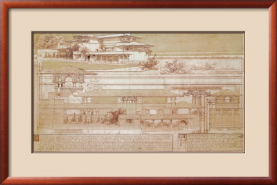 Joseph Husser House by Frank Lloyd Wright Pricing Limited Edition Print image