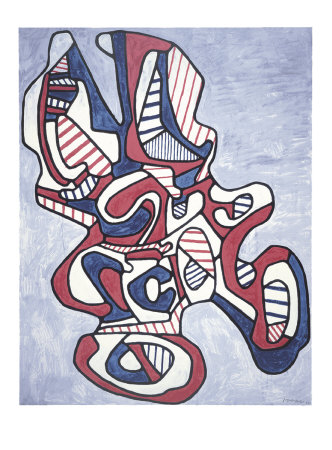 Scissor V, 1967 by Jean Dubuffet Pricing Limited Edition Print image