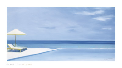 Poolside by Ruben Colley Pricing Limited Edition Print image